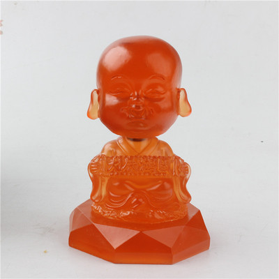 新款车载香水座元宝佛摆件汽车用品|ms