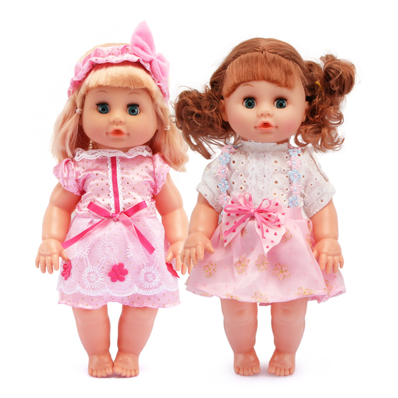 Fabricantes al por mayor muñecas de simulación de muñecas beben agua orina orina 128 tipos de pronunciación juguetes para hombres y niñas