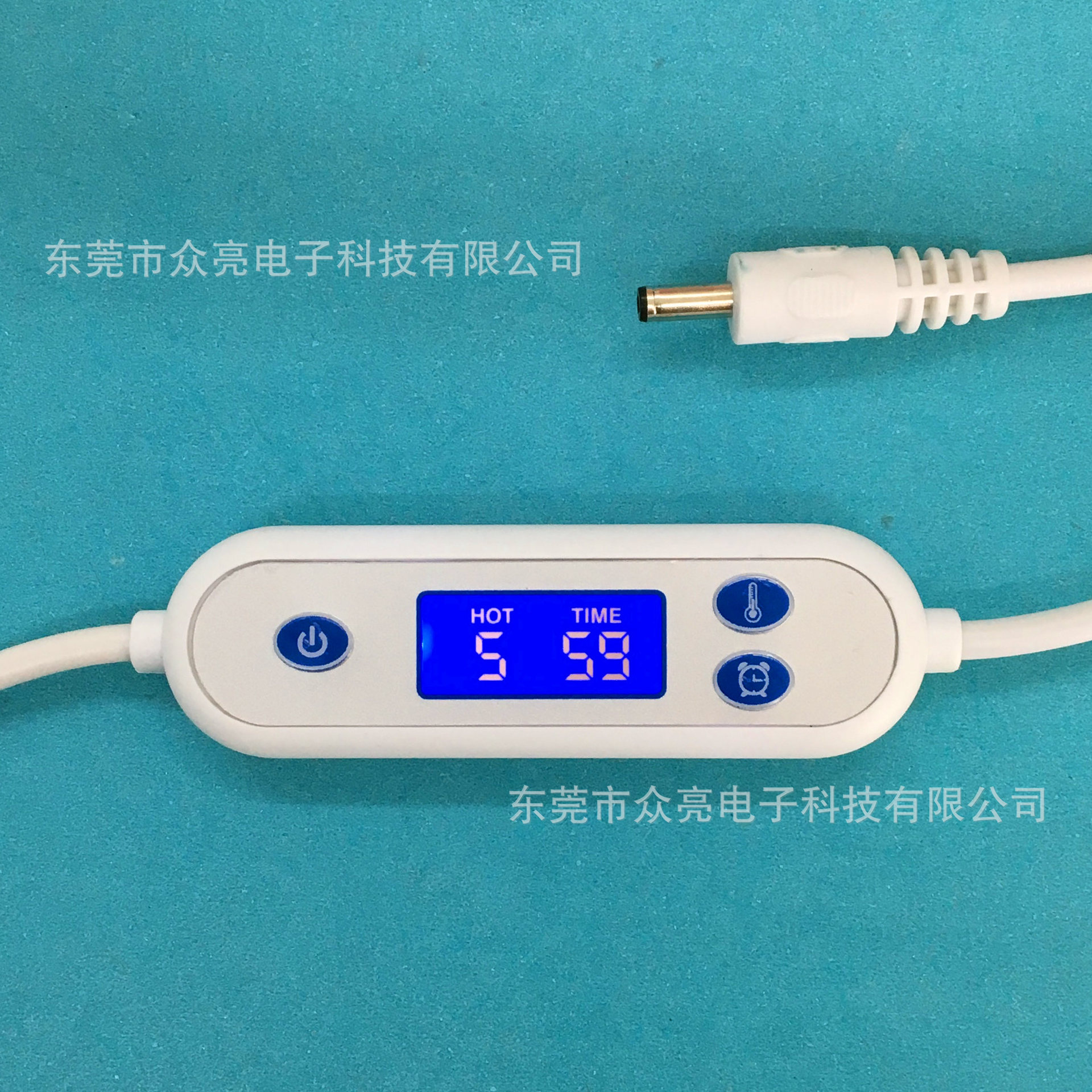 廠家直供液晶LCD調溫開關  USB調溫線控開關 電熱眼罩調溫開關線