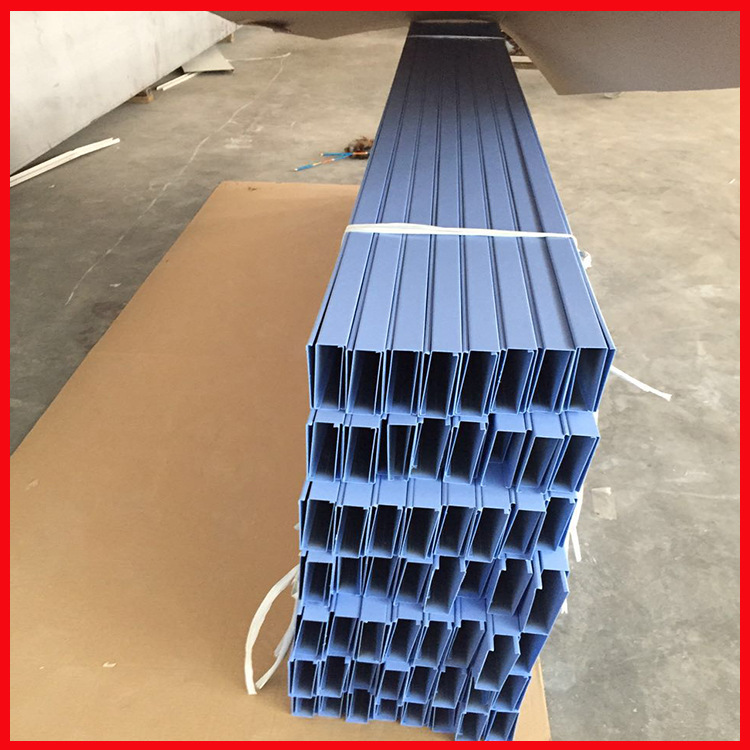 地铁站吊顶铝方通 厂家供应 U槽铝方通 免费打样 墙面木纹铝方通