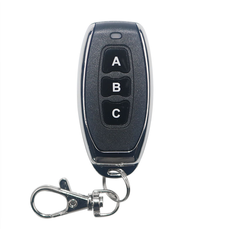 AK金属小辣椒3键无线多用遥控器 EV1527芯片315/433M智能迷你