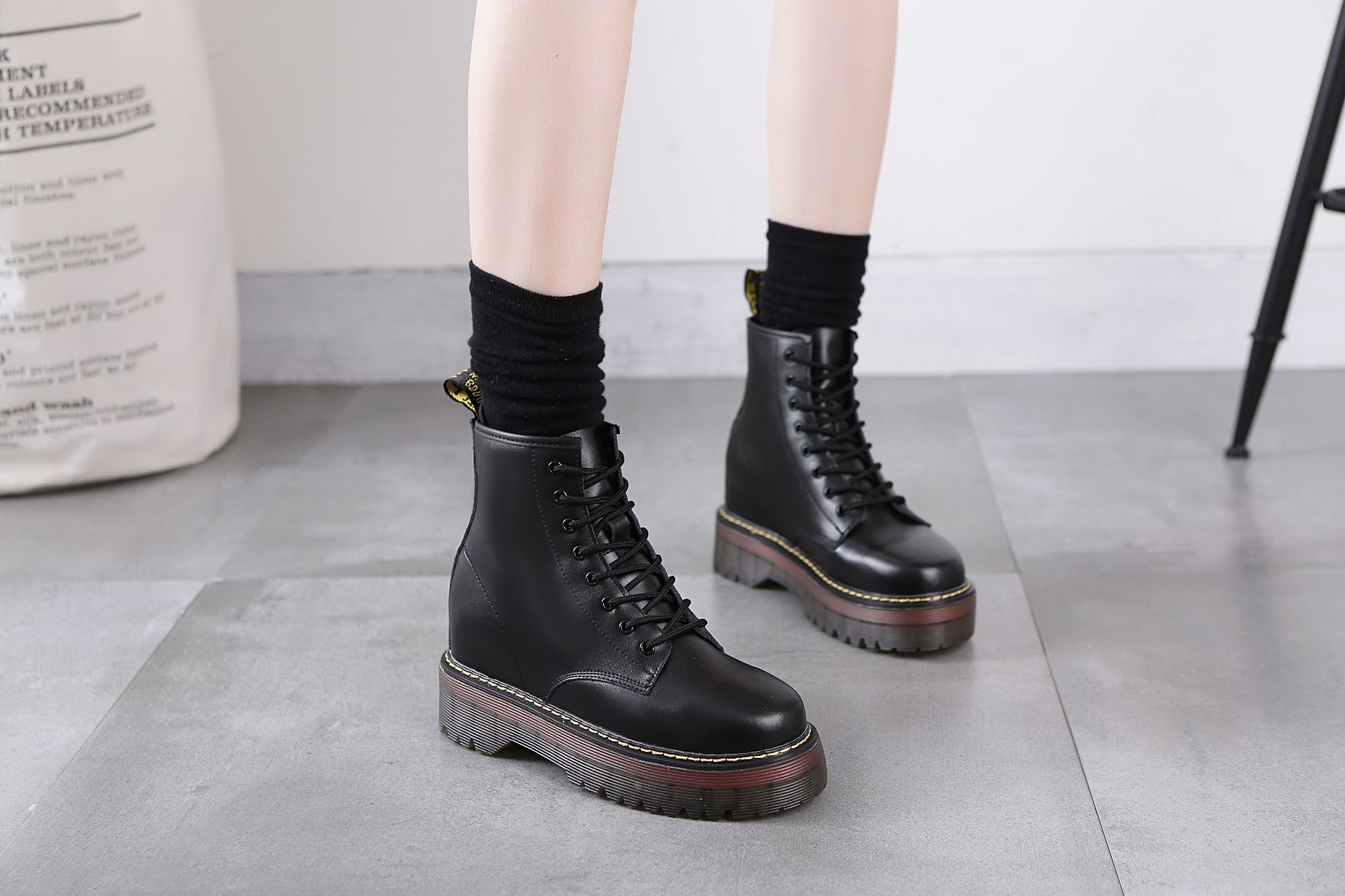 Bottes femme YOUMI en En cuir - Ref 3355681 Image 15