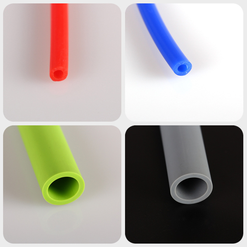 厂家供应 耐高温抗撕裂彩色硅胶软管 硅胶水杯软管