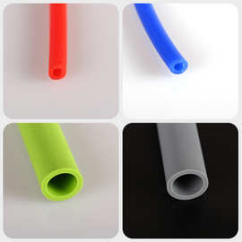 厂家供应 耐高温抗撕裂彩色硅胶软管 硅胶水杯软管