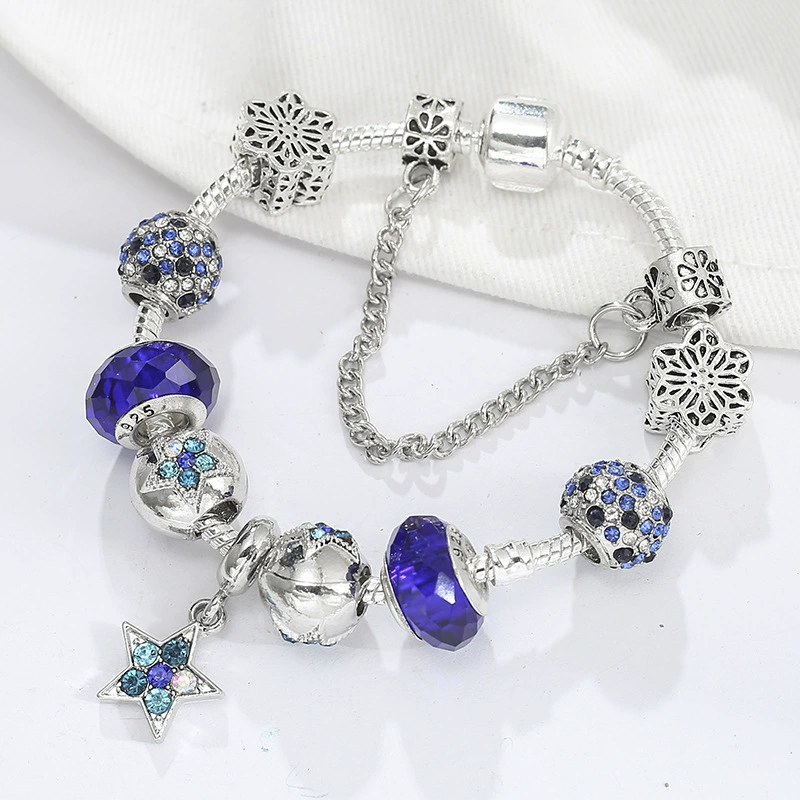 Стильная серебряная металлическая серебряная bracelet, украшение, аксессуар, 2018 год, тренд сезона, европейский стиль
