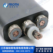耐高溫硅橡膠高壓扁電纜YJGCFBP-3*35+16/3 10KV廠家直銷