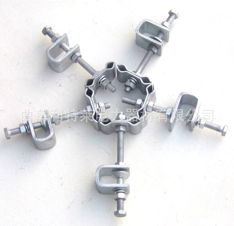 专业厂家 OPGW塔用热镀锌引下线夹 引下夹具 光缆金具
