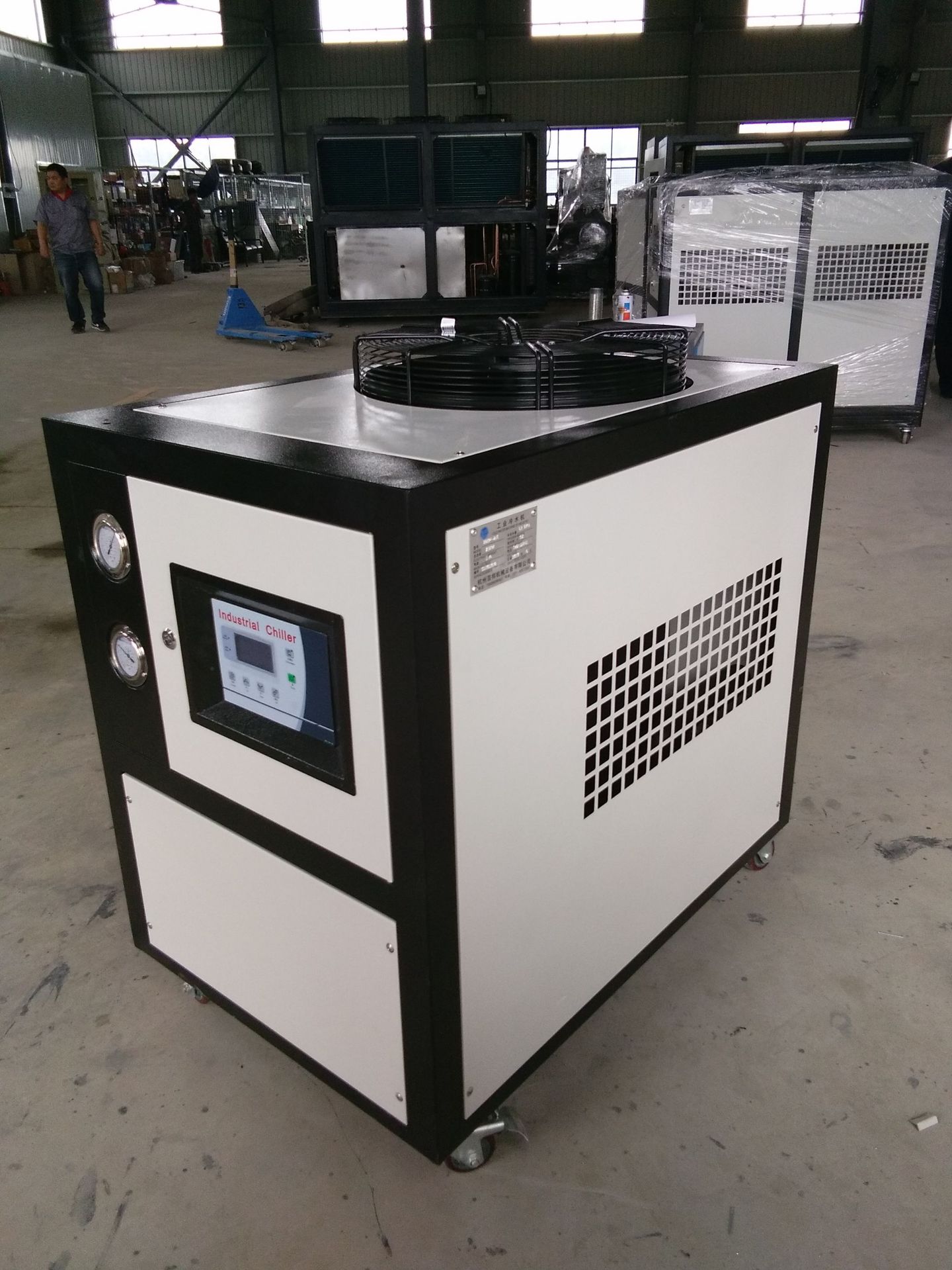 苏州食品发酵罐低温冷水机触摸屏显示 参数一目了然