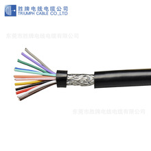 直供銅芯電纜線 通訊線 音頻線　RVVP屏蔽線 4*0.2平方通訊線
