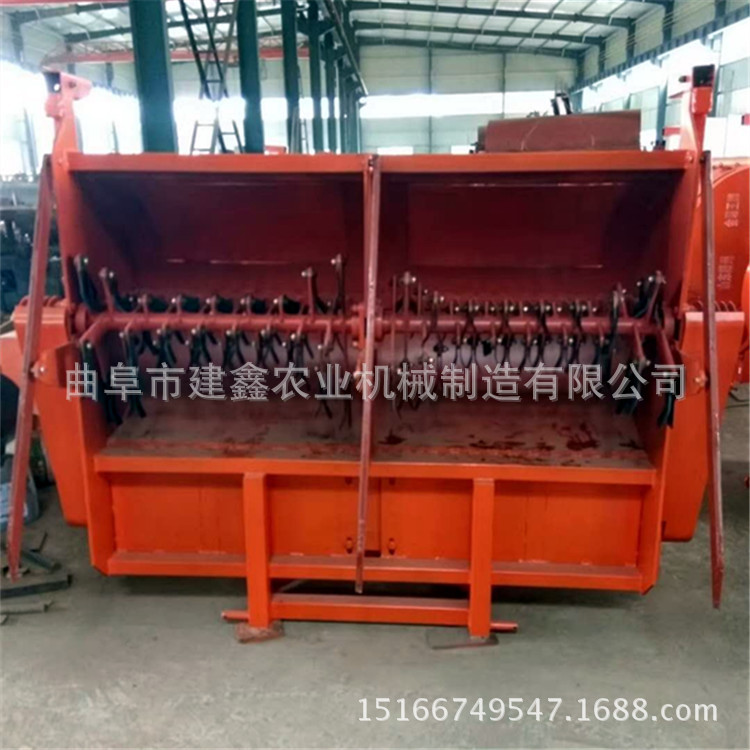 四轮带动除秧 干净的马铃薯杀秧收获机 农用薯类土豆打秧机
