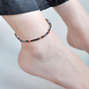 Magnetic black ankle bracelet, accessory, 2018, wish, suitable for import