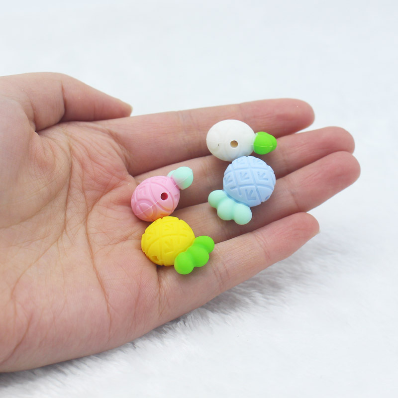 Bebé piña silicona teether nuevo bebé suministros molar juguetes Amazon nuevo seguro y ecológico teether