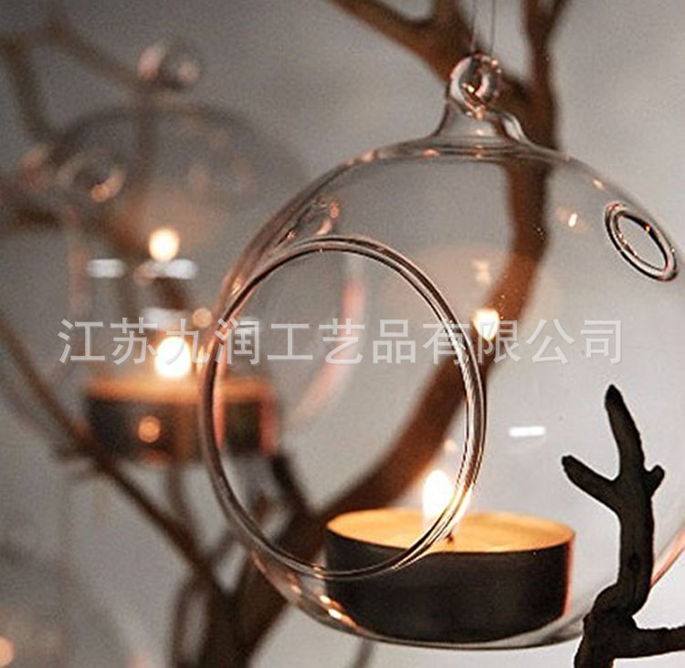 High borosilized glass candlestick opening opening glass candlestick…