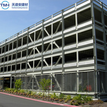 厂家设计高层钢结构停车棚 简单可搭建小型钢结构科技多层停车场