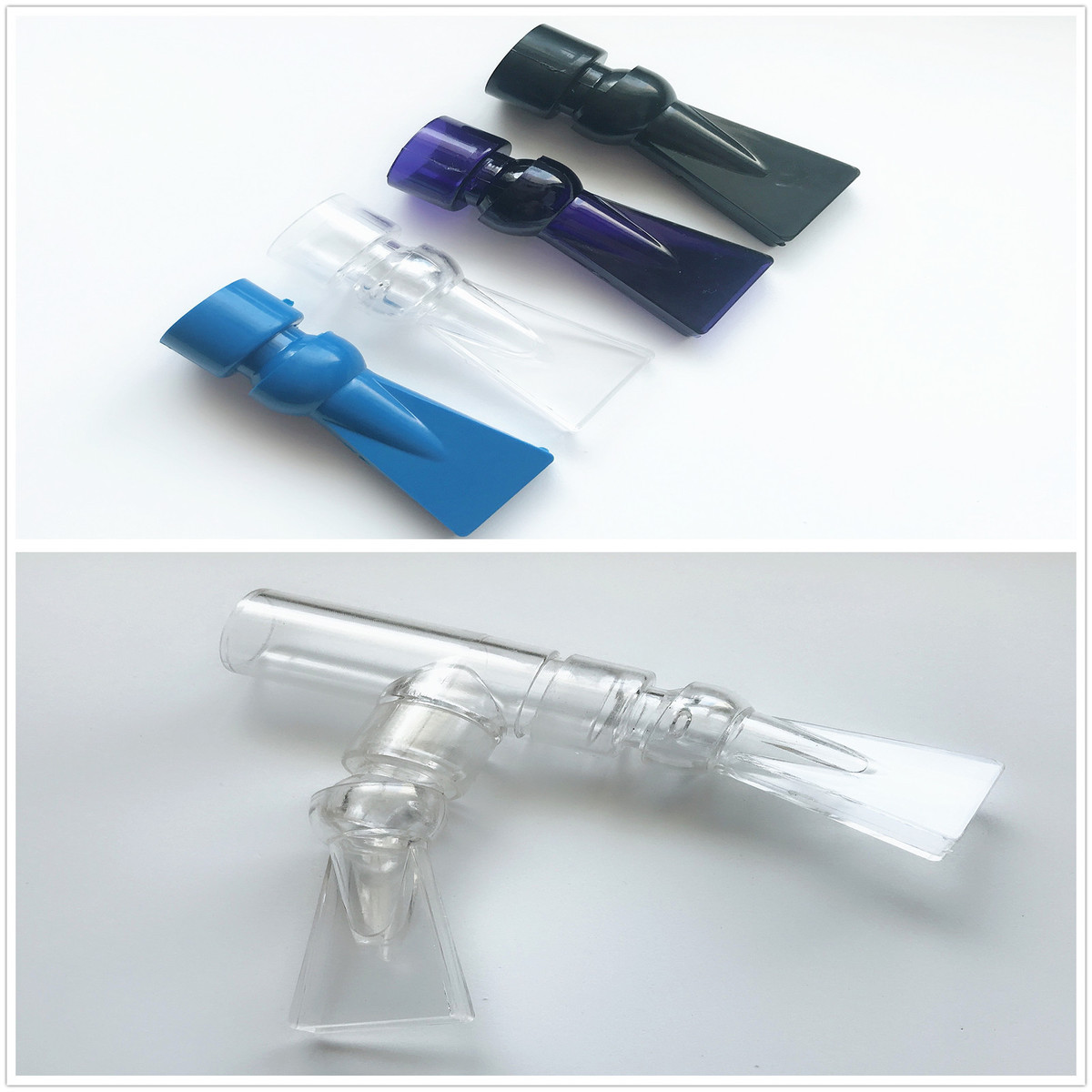 热卖鱼缸水族箱万向鸭嘴喷水头上水管360度透明出水口喷嘴|ms