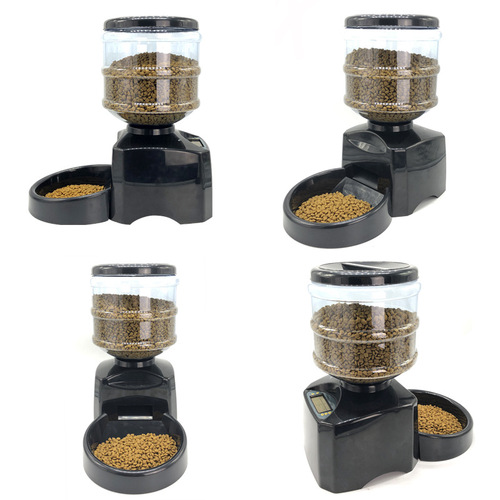 Automatic pet feeding machine bowl cat feeder three meals timed and quantitative cat and dog feeder 5.5 liters recordable