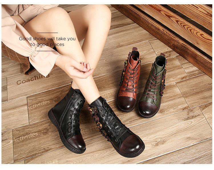 Bottes femme en En cuir - Ref 3355378 Image 21