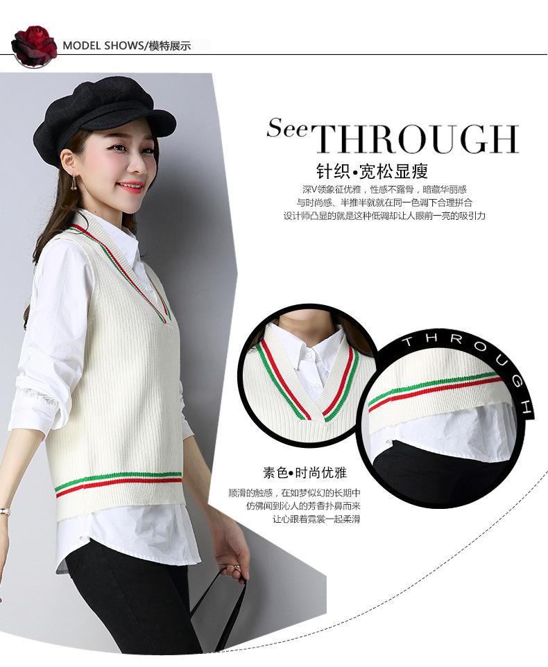 Gilet femme en Tricot - Ref 3318059 Image 8