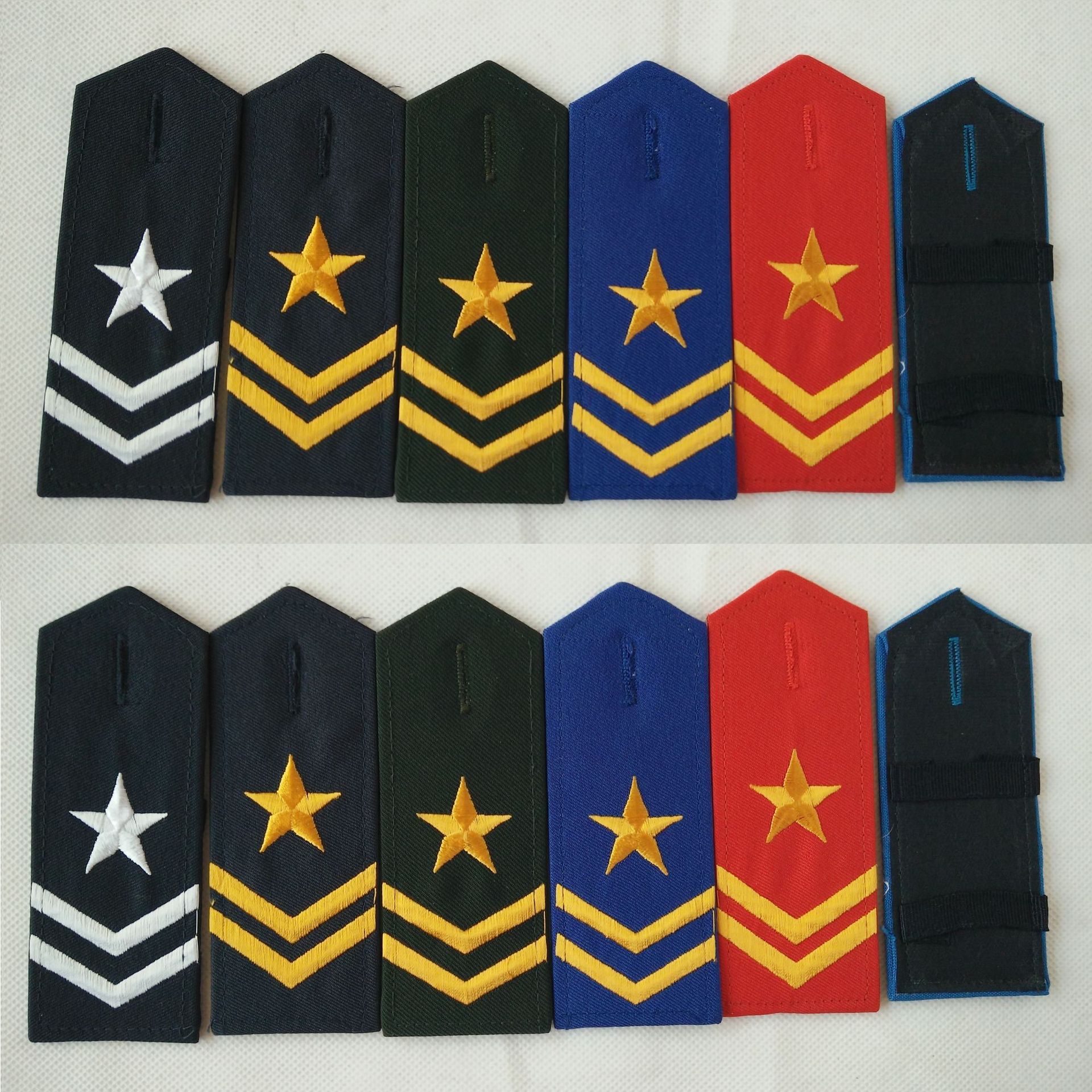 Manufactor wholesale sale Security staff Band badges Security staff Epaulette Clothes & Accessories Clothing Accessories Collar