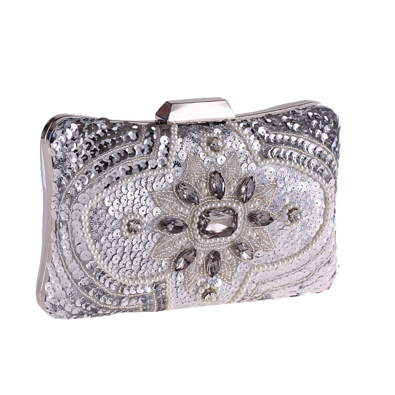 Spring New Package Evening Banquet Bag Women's Hand Dress Bag display picture 5