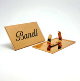 Металлические аксессуары из нержавеющей стали, металлическая сумка, с печатью вашего логотипа