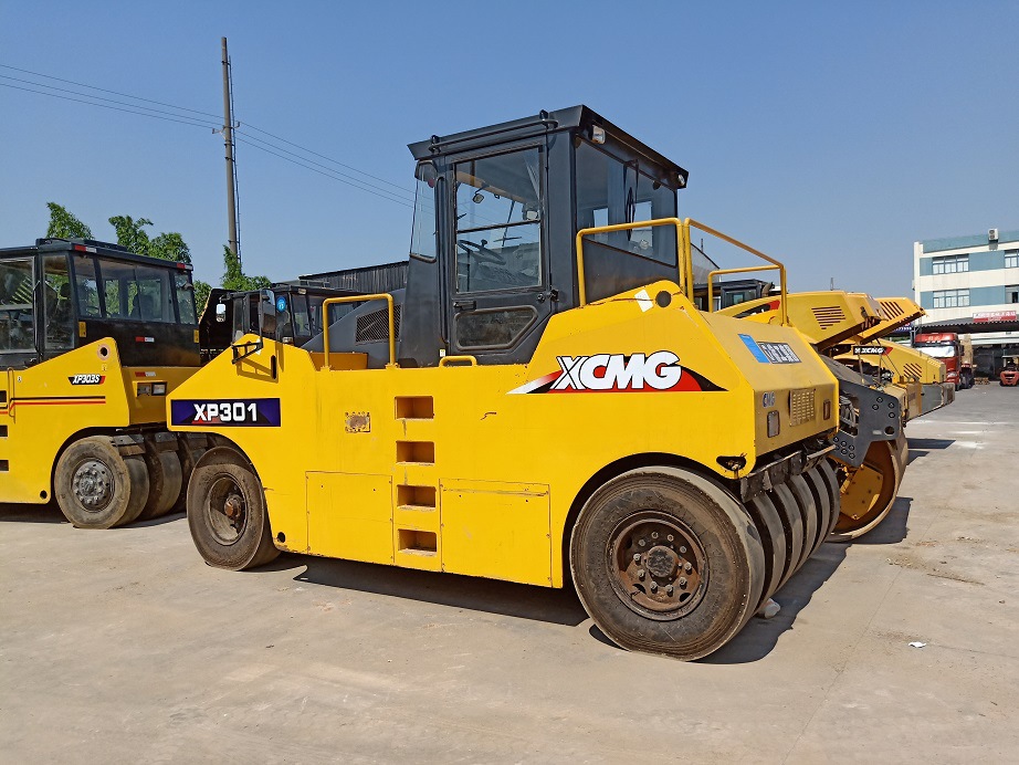 低价二手压路机 胶轮301压路机 轮胎302压路机 前5后6压路机