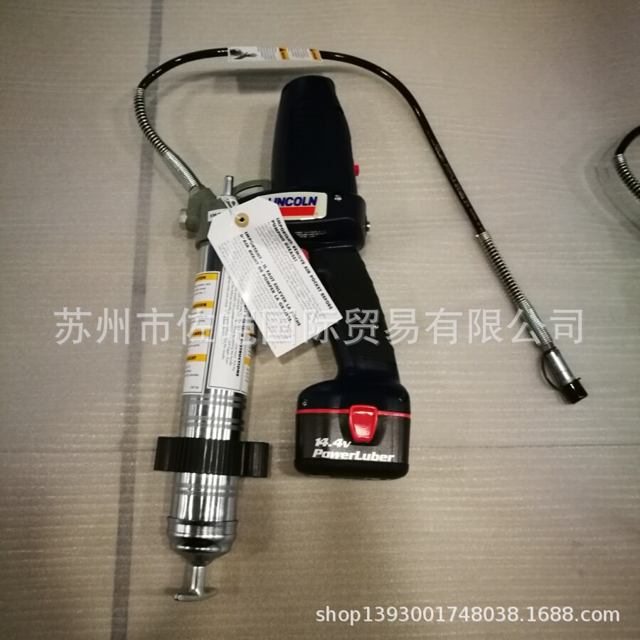 供应销售美国品牌原装1400型号220V电压充电式黄油枪   加油枪