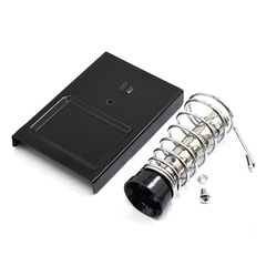 c4 double-tube soldering iron stand spring soldering iron stand electric soldering iron socket foreign trade selected soldering station shelf fixed sponge rosin