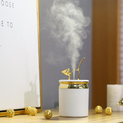 originality Mini humidifier USB Colorful Nightlight Aromatherapy Machine Mute desktop gift vehicle Moisture purify