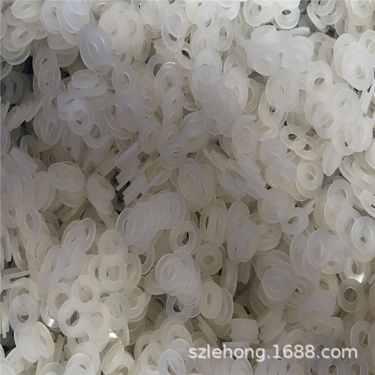 定制任何规格硅胶垫圈 透明白色黑色硅胶垫片耐高低温硅胶平垫圈