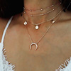 Necklace, choker, pendant, round beads, accessory, European style, wholesale