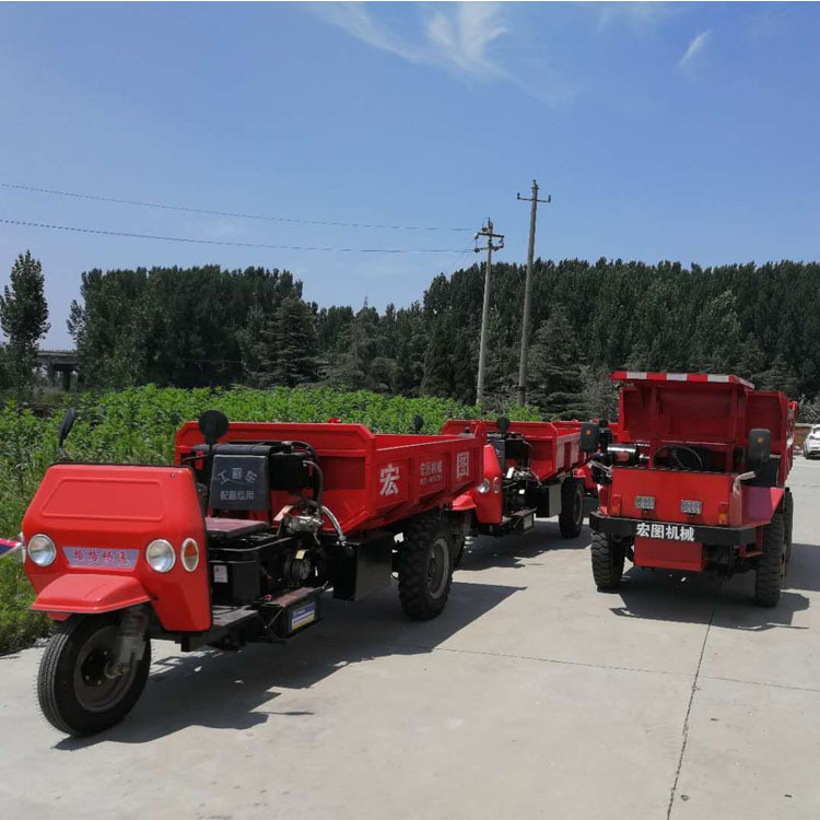 工程运输四不像车 煤矿运煤自卸四轮车 四不像自卸车 功能强大