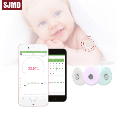 New cross border DS01 household children baby baby thermometer high temperature Call the police intelligence Bluetooth Thermometer