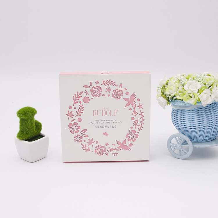 礼品盒长方形天地盖钱包盒保健品衣巾文艺红酒送礼盒包装纸盒