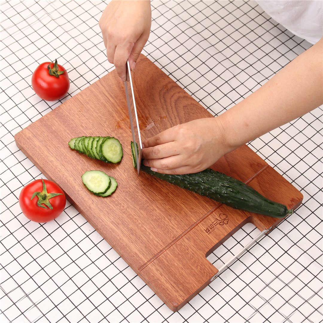 厂家批发进口乌檀木菜板 实木砧板 无漆无蜡 工厂OEM私人定制