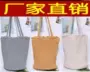 新款编织时尚棉线单肩包