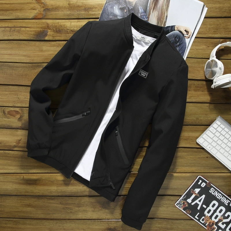 Мужское пальто Весна и Осень 2018 Новый корейский тренд плюс размер повседневная личность дикий красивый бейсбольный костюм куртка