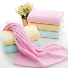 品牌美容洗脸面毛巾竹炭纤维纯棉毛巾竹纤维创意纯色毛巾厂家批发