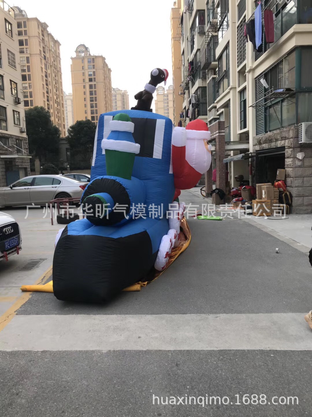 充气圣诞树气模 圣诞节装饰气模 充气圣诞老人气模 雪人气模