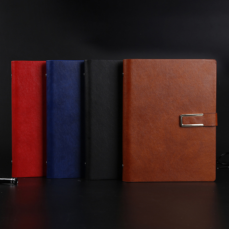 Spot wholesale loose-leaf notebook 6-hol...