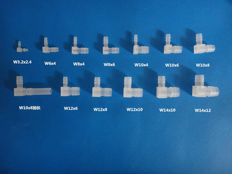 Пластиковый коленчатый соединитель шланга пластиковый 90-градусный локоть пластиковый пагода локоть пластмассовый редукционный локоть уменьшение