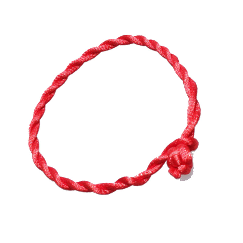 Bracelet en Corde rouge - Ref 3446596 Image 5