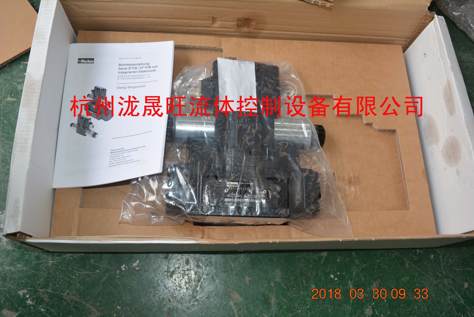 特价供应派克PARKER比例换向阀D31FBE02EC4NF00