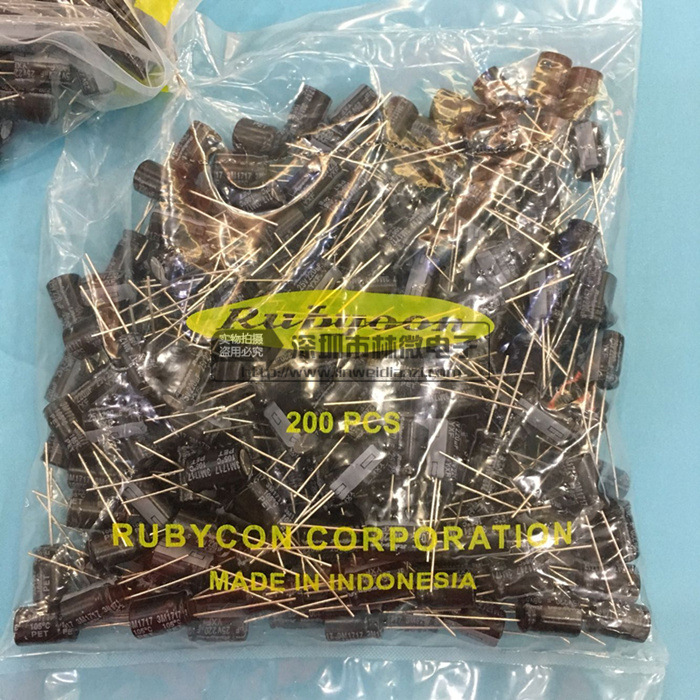 新货220uf25v 铝电解电容 25V220UF 6X11 YXA 进口原装现货