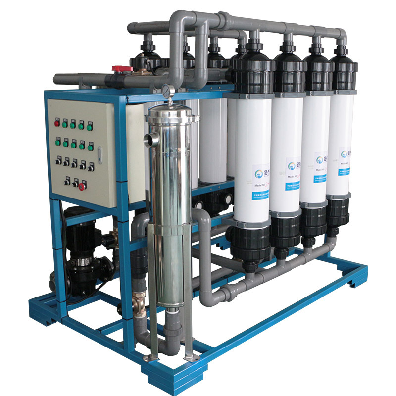 15t吨/小时山泉水河水井水UF超滤系统 大型工业PVDF膜材超滤设备