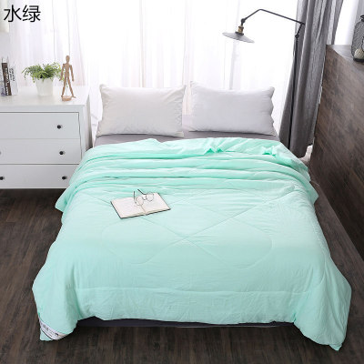 厂家直销水洗棉无印春秋被夏凉被空调被礼品被子冬被冬天加厚被子