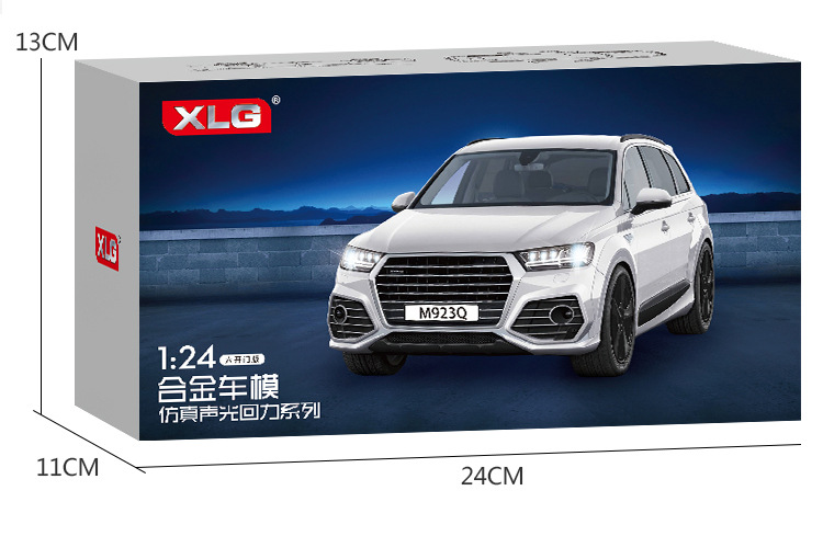 Xe mô hình tĩnh XLG Audi Q7 tỉ lệ 1:24 - ảnh 17