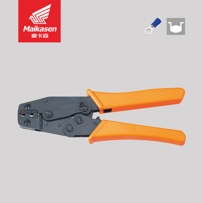 多功能压接钳管型绝缘非绝缘冷压压线钳端子钳HS-0725 四边型