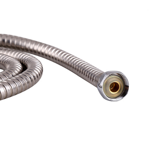 Stainless steel shower pipe, bathroom shower metal hose, DN15 brushed shower hose, manufacturer wholesale