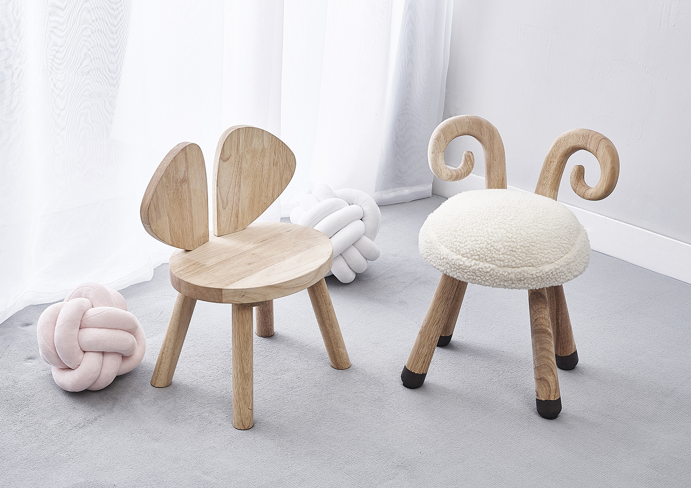 灵感源自回形针的系列的椅子设计 - 设计之家